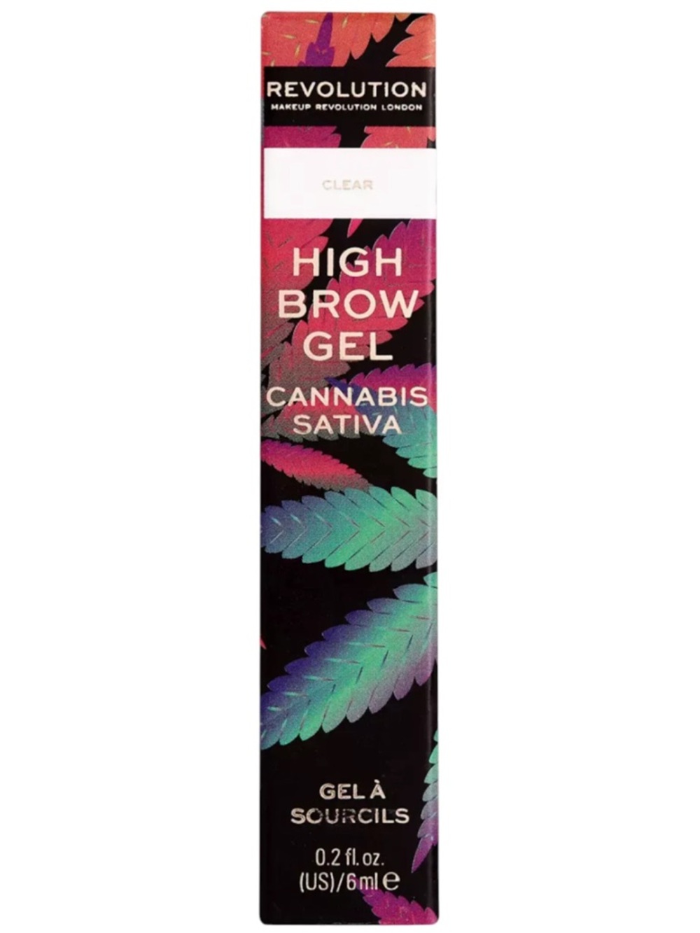Revolution Clear High Brow Gel with Cannabis Sativa
